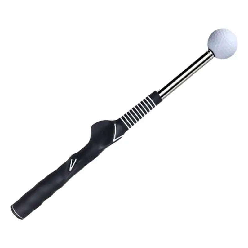 Telescoping golf swing stick