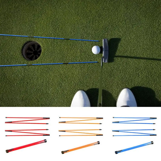 Collapsible Golf Alignment Sticks