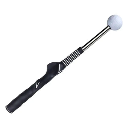 Telescoping golf swing stick