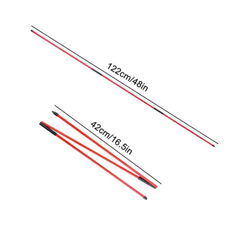 Collapsible Golf Alignment Sticks